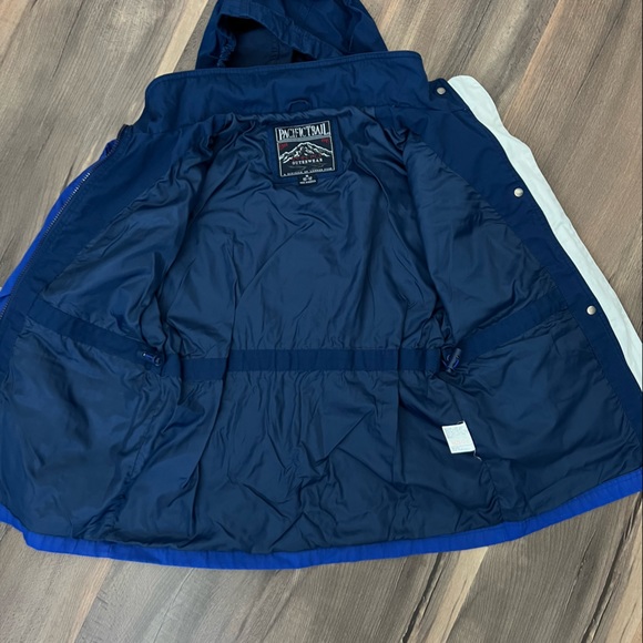 Pacific Trail Kids' Active Jacket Hooded Blue Size Medium 10/12 - Picture 7 of 12